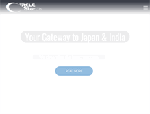 Tablet Screenshot of circle-star.com